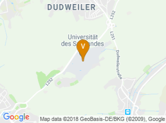 map of Saarland University