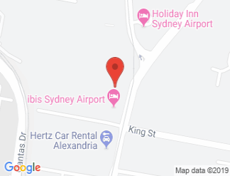 map of Pullman Sydney Airport