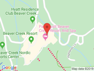 map of Park Hyatt Beaver Creek Resort and Spa