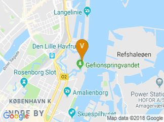map of Langelinie Pavillonen