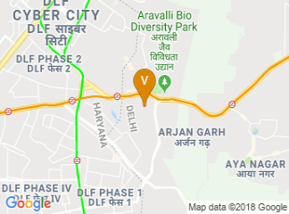 map of Le Meridien Gurgaon, Delhi NCR