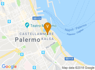 map of University of Palermo