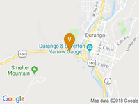 map of Holiday Inn & Suites Durango Central