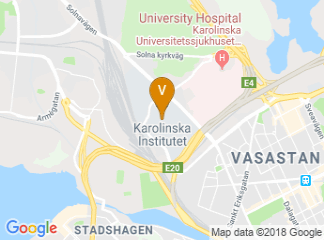 map of Karolinska Institute