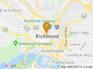 map of Richmond Marriott