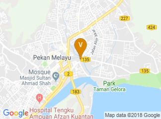 map of Vistana Kuantan City Centre