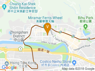 map of Taipei Marriott Hotel