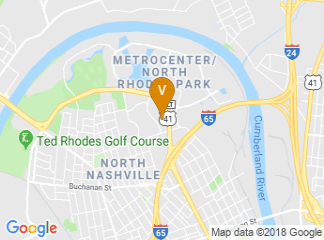 map of Millennium Maxwell House Nashville