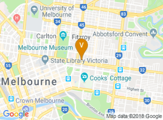 map of Australian Catholic University, Melbourne Campus