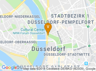 map of NRW Forum