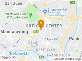 map of Edsa Shangri-La, Manila