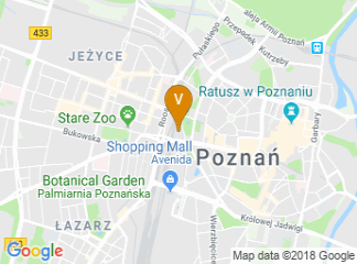 map of Adam Mickiewicz University