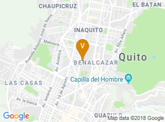 map of Centro de Exposiciones Quito
