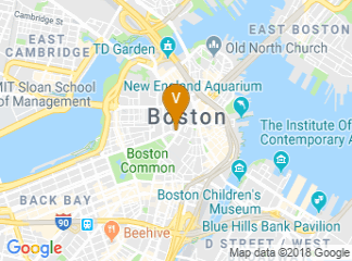 map of University of Massachusetts Club