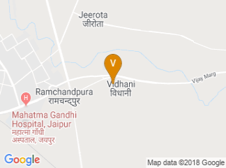 map of JECRC University
