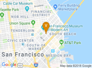 map of Moscone Center Garage