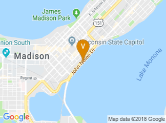 map of Monona Terrace