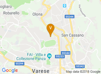 map of Atahotel Varese