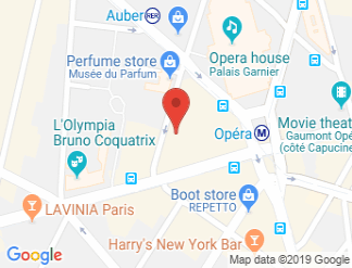 map of InterContinental Paris - Le Grand