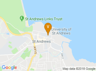 map of University of St Andrews