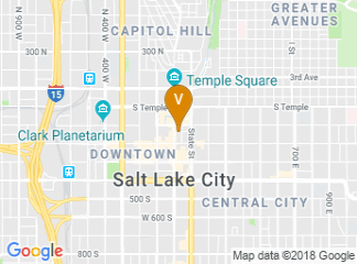 map of Eccles Theater
