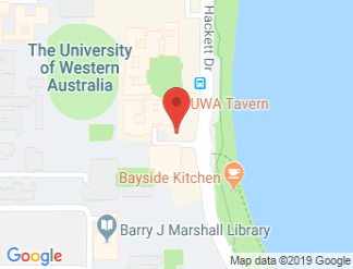 map of The University of Western Australia