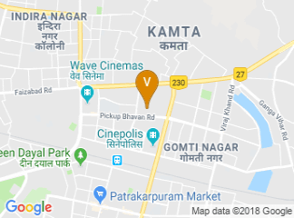 map of Indira Gandhi Pratishthan