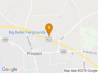 map of Big Butler Fairgrounds
