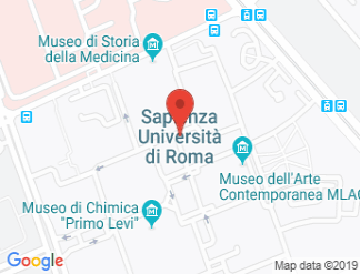 map of Sapienza University of Rome
