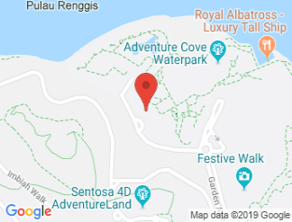 map of Equarius Hotel