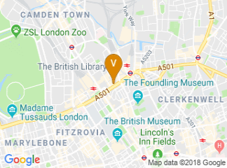 map of The Shaw Theatre