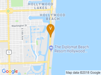 map of THe Diplomat Resort