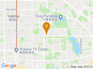 map of Wyndham Grand Xian South