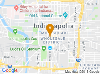 map of Indiana Chamber of Commerce