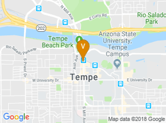 map of Downtown Tempe Authority