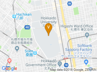 map of Hokkaido University