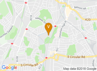 map of The Ladywell Centre