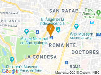 map of The St. Regis Mexico City