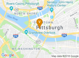 map of Point Park University