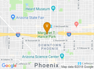 map of Margaret T. Hance Park
