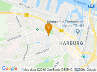 map of Hamburg University of Technology