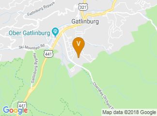 map of The Park Vista - a DoubleTree by Hilton Hotel - Gatlinburg