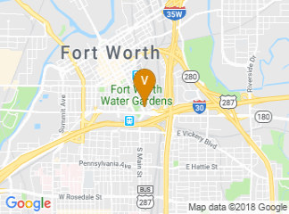 map of Sheraton Fort Worth Downtown Hotel