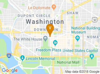 map of Sofitel Washington DC Lafayette Square