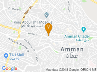map of InterContinental Amman