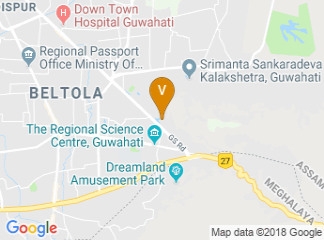 map of Vivanta by Taj - Guwahati, Assam