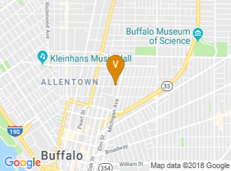map of Roswell Park Cancer Institute