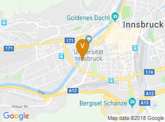 map of CCB Innsbruck