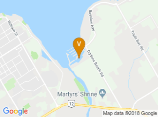 map of Wye Heritage Marina