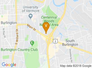 map of Sheraton Burlington Hotel